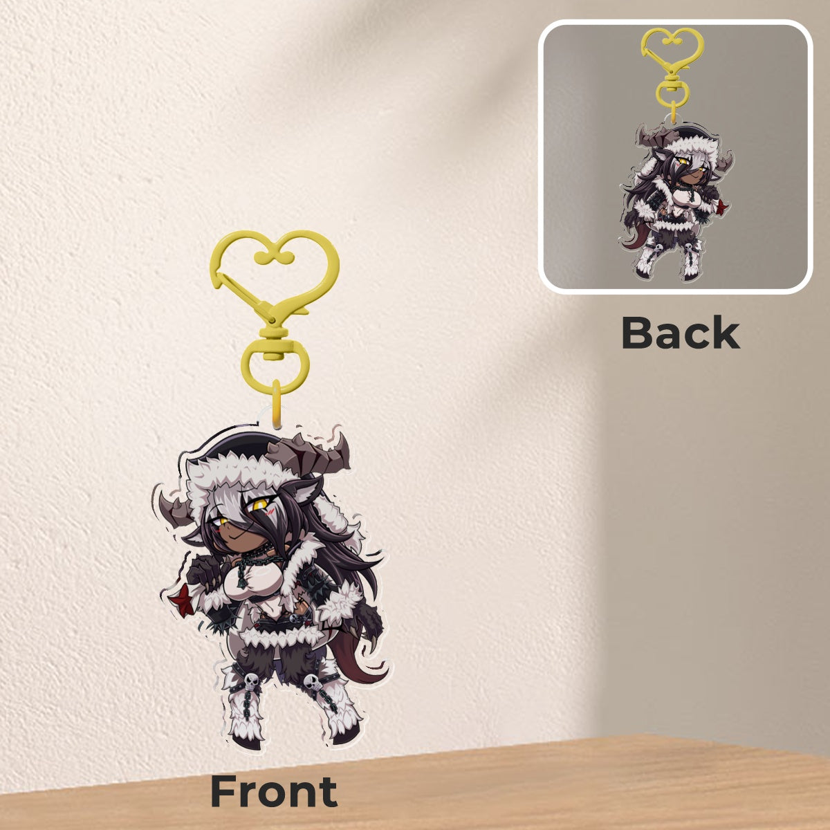 Monster Girl Encyclopedia Krampus Charm