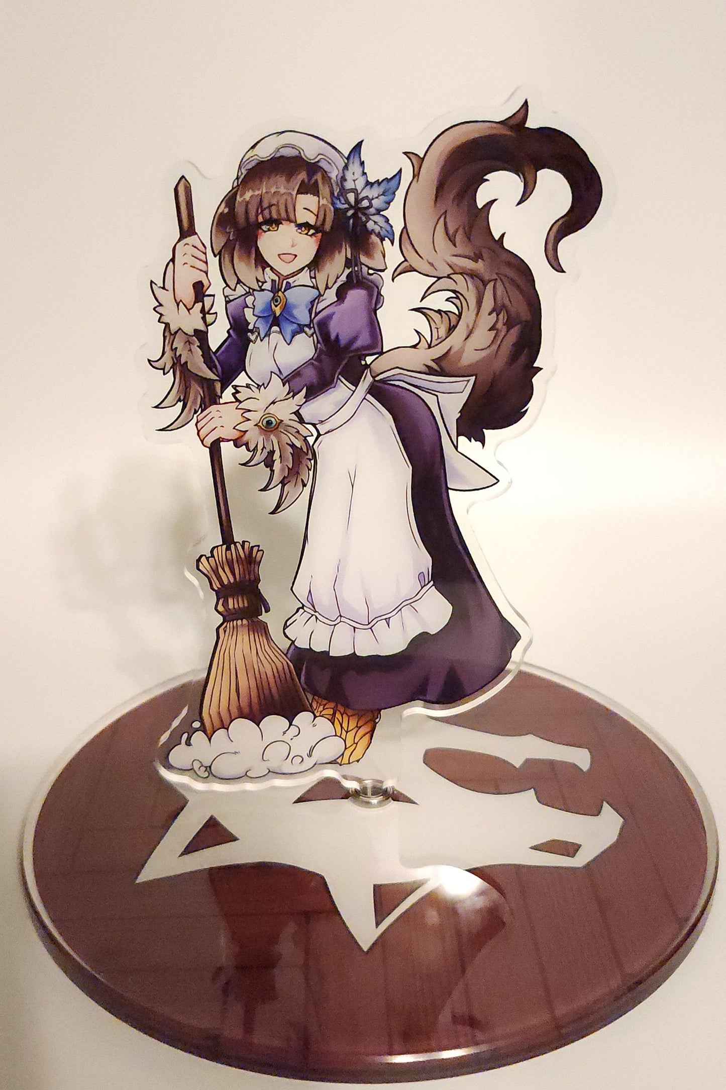 Monster Girl Encyclopedia Kikimora spinning standee.