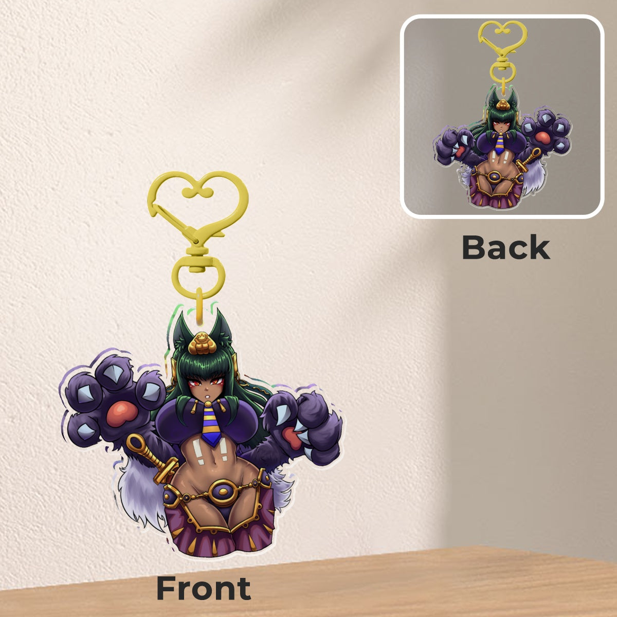 Monster Girl Encyclopedia Anubis acrylic charm