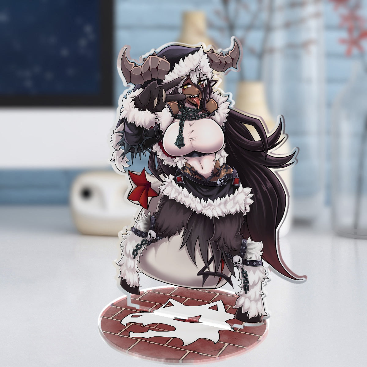 Monster Girl Encyclopedia Krampus Standee
