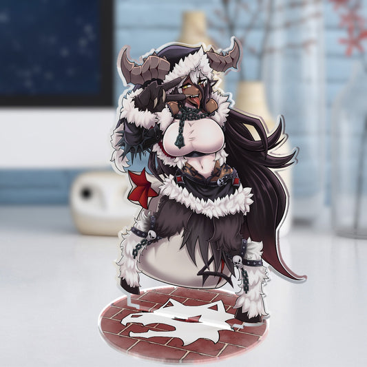Monster Girl Encyclopedia Krampus Standee